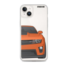 Load image into Gallery viewer, Inferno Orange 5th Gen Camaro ZL1 - iPhone Case