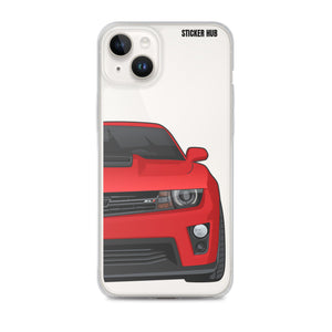 Victory Red 5th Gen Camaro ZL1 - iPhone Case