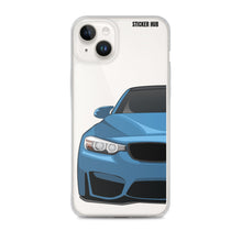 Load image into Gallery viewer, Yas Marina Blue BMW F80 - iPhone Case