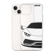 Load image into Gallery viewer, White Lamborghini Huracan - iPhone Case