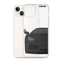 Load image into Gallery viewer, Black Lamborghini Aventadoor - iPhone Case