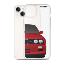 Load image into Gallery viewer, Dark Red BMW E30 - iPhone Case