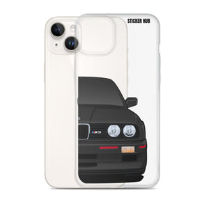 Black BMW E30 - iPhone Case