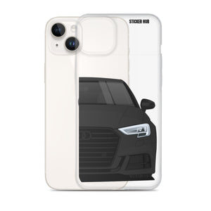 Black B9 Audi S3 - iPhone Case