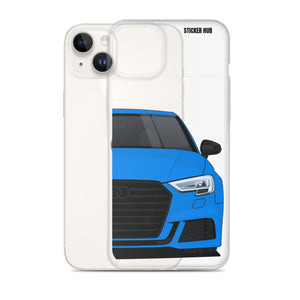 Turbo Blue B9 Audi S3 - iPhone Case