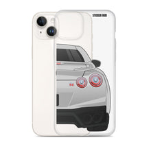 Load image into Gallery viewer, Silver R35 Nissan GTR - iPhone Case