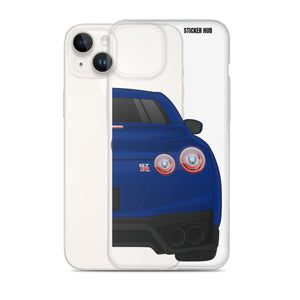 Deep Blue R35 Nissan GTR - iPhone Case