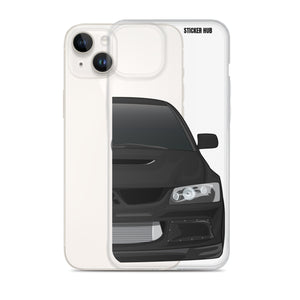 Black Mitsubishi Evo - iPhone Case