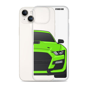 Grabber Lime 20+ Mustang GT500 - iPhone Case