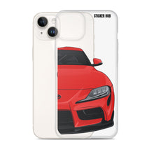 Load image into Gallery viewer, Renaissance Red MKV Toyota Supra - iPhone Case