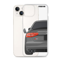 Load image into Gallery viewer, Monsoon Gray B8.5 Audi S4 - iPhone Case