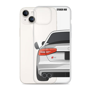 Silver B8.5 Audi S4 - iPhone Case