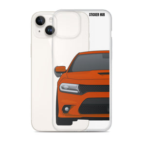 Orange 15-21 Charger - iPhone Case