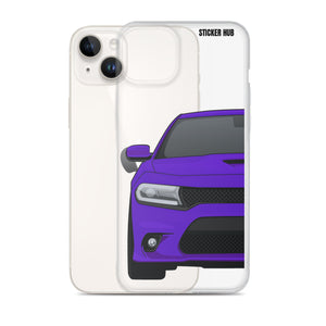 Purple 15-21 Charger - iPhone Case