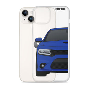 Blue 15-21 Charger - iPhone Case