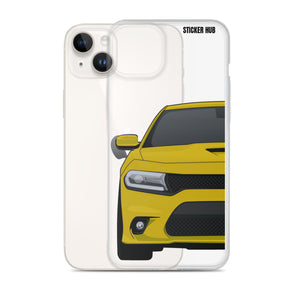 Yellow 15-21 Charger - iPhone Case