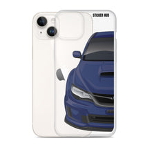 Load image into Gallery viewer, Plasma Blue 09-14 Subaru WRX STI - iPhone Case