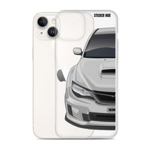 Load image into Gallery viewer, Silver 09-14 Subaru WRX STI - iPhone Case