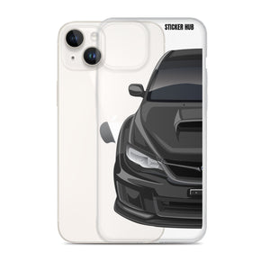 Black 09-14 Subaru WRX STI - iPhone Case