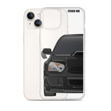 Load image into Gallery viewer, Black 03-05 Subaru WRX STI - iPhone Case