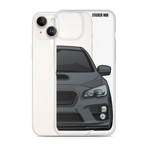 Gray 15-17 Subaru WRX STI - iPhone Case