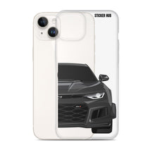 Load image into Gallery viewer, Black 6th Gen Camaro ZL1 1LE - iPhone Case