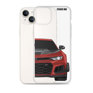 Garnet Red 6th Gen Camaro ZL1 1LE - iPhone Case