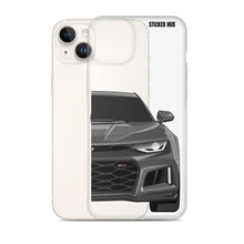 Load image into Gallery viewer, Gray 6th Gen Camaro ZL1 - iPhone Case