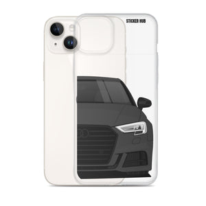 Daytona Gray B9 Audi S3 - iPhone Case