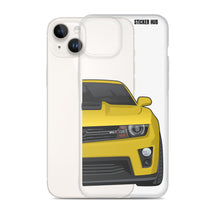 Load image into Gallery viewer, Rally Yellow 5th Gen Camaro ZL1 - iPhone Case