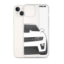 Load image into Gallery viewer, White 5th Gen Camaro ZL1 - iPhone Case