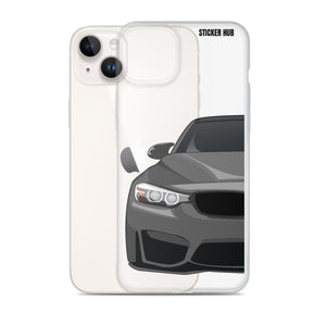 Gray BMW F80 - iPhone Case