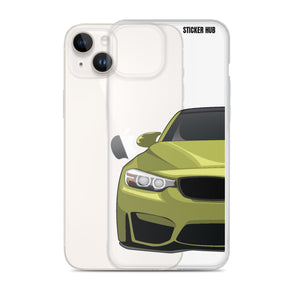 Austin Yellow BMW F80 - iPhone Case