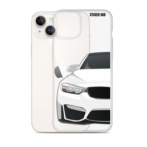 White BMW F80 - iPhone Case