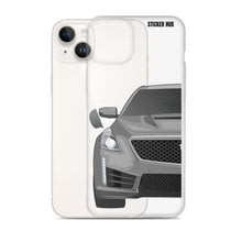 Load image into Gallery viewer, Silver Cadillac CTS-V - iPhone Case