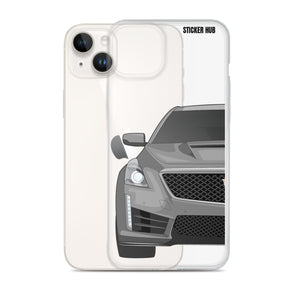 Silver Cadillac CTS-V - iPhone Case