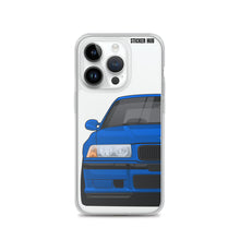 Load image into Gallery viewer, Blue BMW E36 - iPhone Case