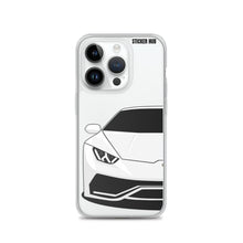 Load image into Gallery viewer, White Lamborghini Huracan - iPhone Case