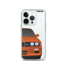 Load image into Gallery viewer, Orange BMW E30 - iPhone Case