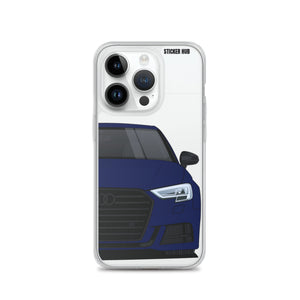 Navarra Blue B9 Audi S3 - iPhone Case