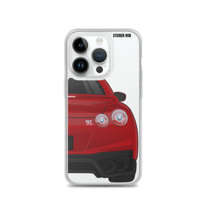 Regal Red R35 Nissan GTR - iPhone Case