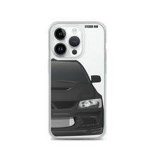 Load image into Gallery viewer, Black Mitsubishi Evo - iPhone Case