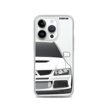 Load image into Gallery viewer, White Mitsubishi Evo - iPhone Case