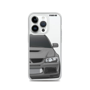 Gray Mitsubishi Evo - iPhone Case