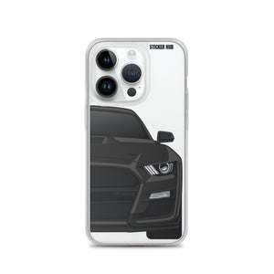 Black 20+ Mustang GT500 - iPhone Case