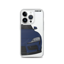 Load image into Gallery viewer, Downshift Blue MKV Toyota Supra - iPhone Case