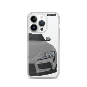 Turbulence Gray MKV Toyota Supra - iPhone Case