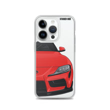 Load image into Gallery viewer, Renaissance Red MKV Toyota Supra - iPhone Case