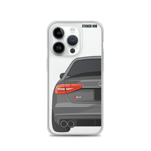 Monsoon Gray B8.5 Audi S4 - iPhone Case