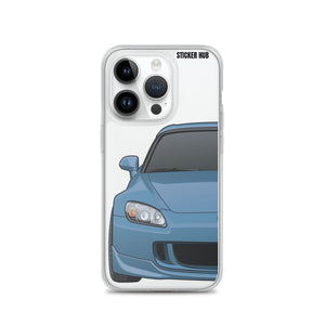 Suzuka Blue Honda S2000 - iPhone Case